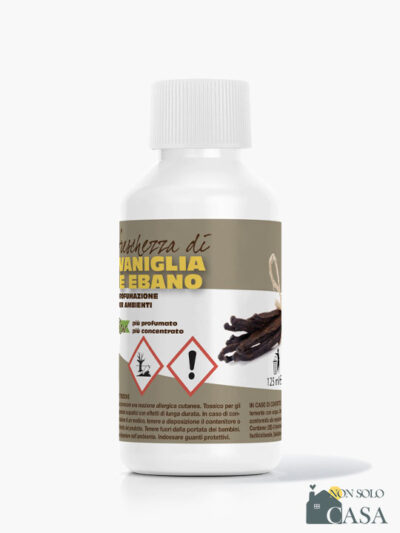 Essenza profumata per ambienti 125ml – Freschezza di Vaniglia ed Ebano