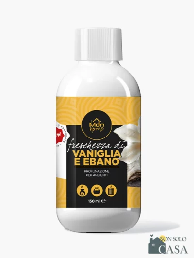 Essenza profumata per ambienti 150ml – Freschezza di Vaniglia ed Ebano