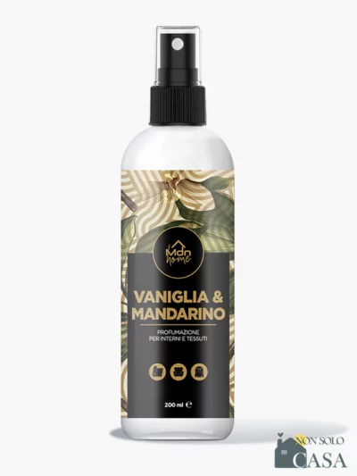 Spray Ambienti e Tessuti Vaniglia e Mandarino