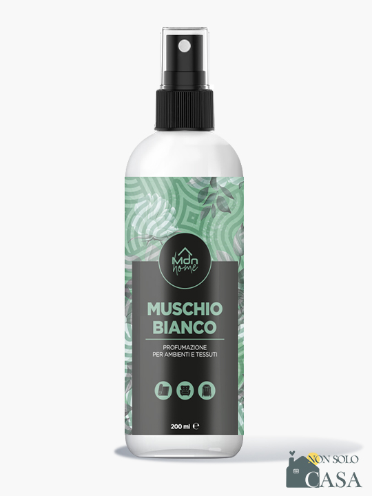Spray Ambienti e Tessuti Muschio Bianco